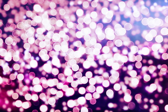 elegant abstract background with bokeh lights and stars