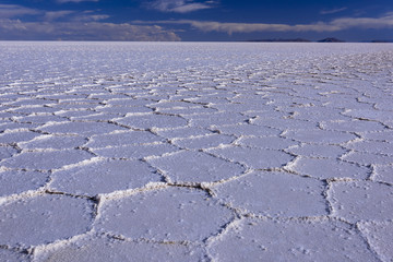 Fototapeta na wymiar 乾季ののウユニ塩湖