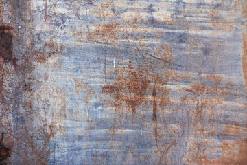 old dirty metal wall