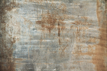 old dirty metal wall