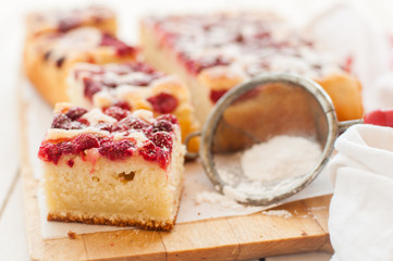 Raspberry and Yogurt Cake