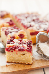 Raspberry and Yogurt Cake