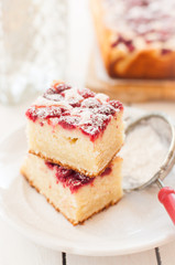 Raspberry and Yogurt Cake