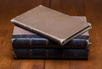 Obraz premium old books on table