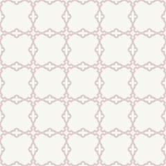 Fototapeta premium Geometric Seamless Abstract Pink Pattern