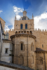 Fototapeta na wymiar Coimbra, Portugal . Monastery of the Holy Cross .