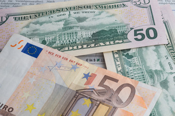Euro in Dollar