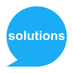 Icono texto solutions