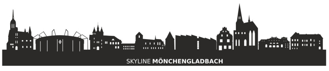 Obraz na płótnie Canvas Skyline Mönchengladbach