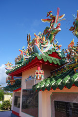 Naklejka premium 沖縄県 石垣島 唐人墓