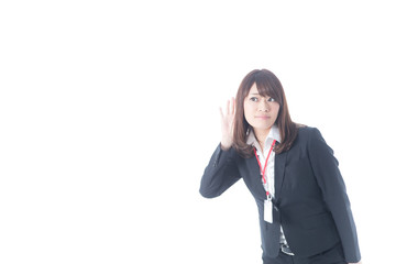 白バックOLポートレート