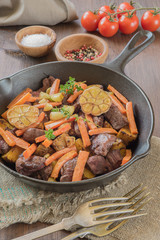 Roast with Vegetables