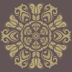 Damask  Pattern. Orient Ornament