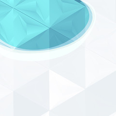 Vector Abstract blue background.