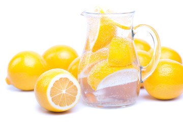 fresh lemon's water