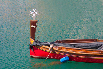 maltese row boat with cross © dcookd