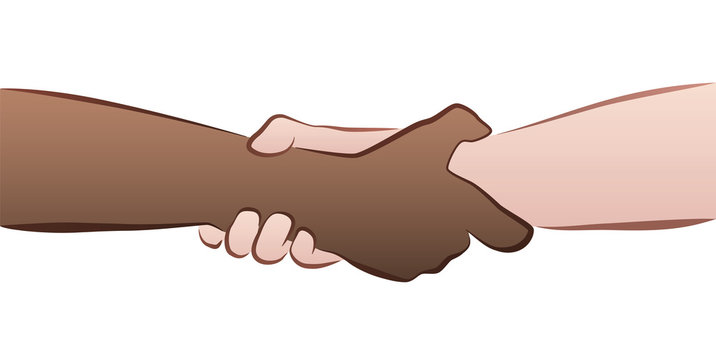 Interracial Handshake Grip