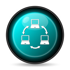 Computer network icon