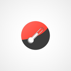 Thermometer web icon