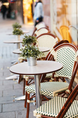 street cafe in Stockholm