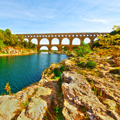 Fototapeta premium Roman Aqueduct