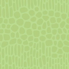 Organic cell structure seamless pattern, soft shades of green.