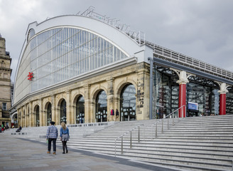 Lime Street Station, Liverpool, UK
