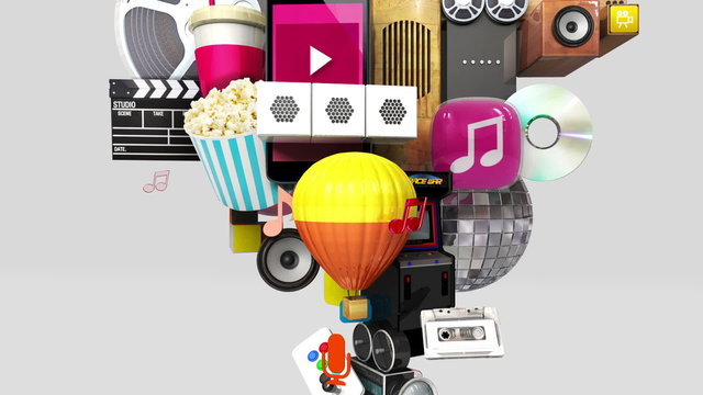 Exploding entertainment contents smart phone(included Alpha)