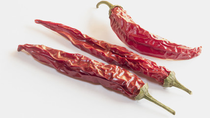 Pimientos picantes variedad chile