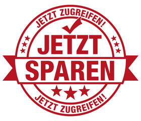 Jetzt sparen - Jetzt zugreifen! Stempel