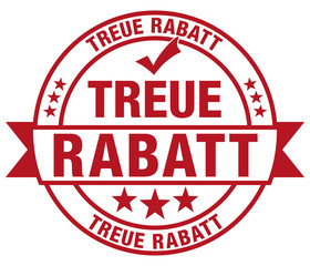 Treue Rabatt Stempel