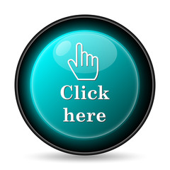 Click here icon