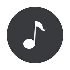 Vector modern  gray circle icon