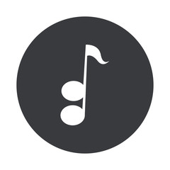 Vector modern  gray circle icon