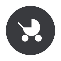 Vector modern  gray circle icon