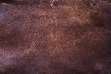 Brown leather texture