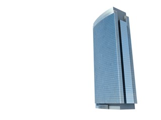 single skyscraper