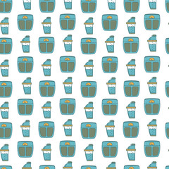 Colored background for sport diet