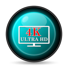 4K ultra HD icon
