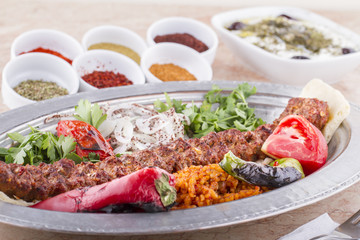 Turkish Kebab Adana, Urfa, Beyti, Abbaganus, Sogurme