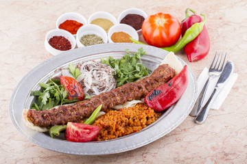 Turkish Kebab Adana, Urfa, Beyti, Abbaganus, Sogurme