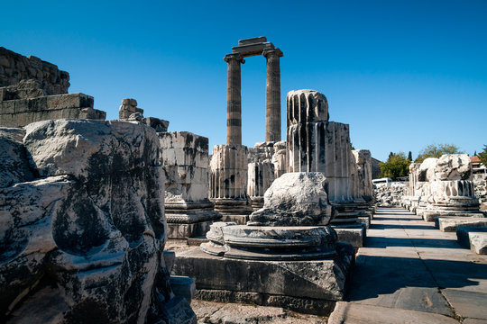 Temple of Apollo in Didim, Turkey