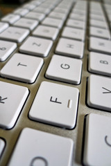 Tasten eines Computers