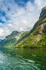 Naklejka na ściany i meble Sognefjord in Norway
