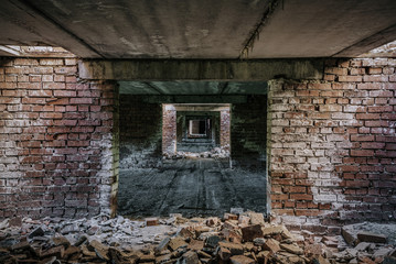 old abandoned building