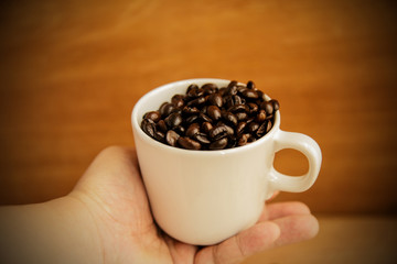 coffee beans background