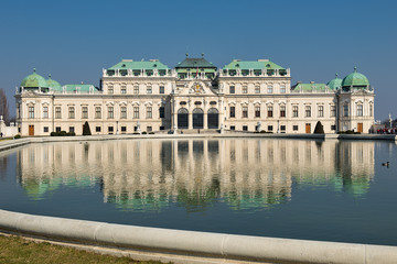 Fototapeta na wymiar Schloss Belvedere - Oberes Belvedere | Wien