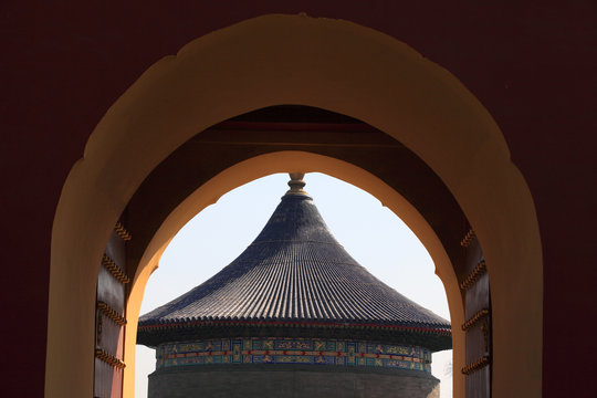 中国北京天坛的建筑