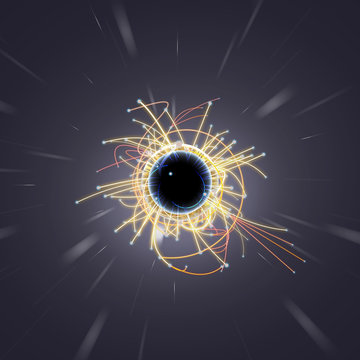 Particle Collision and Blackhole in LHC (Large Hadron Collider)