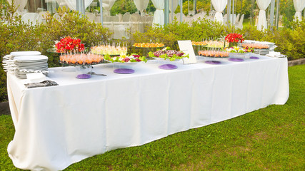 assortment Appetizers and finger food